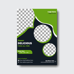 Restaurant Food Flyer Design Template