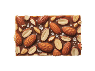 Almond and Peanut Chocolate Bar with Sea Salt
