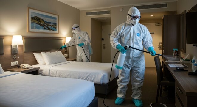 Hotel Room Disinfecting