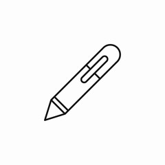 box cutter knife icon sign vector