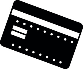 Fototapeta premium Bank Card Vector Icon