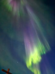 Aurora borealis in Iceland 
