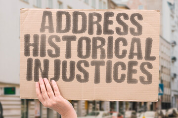 “Address Historical Injustices” as campaigners demand accountability and redress for systemic harm and past abuses.JUSTICE. REFORM. ACTIVISM. VOICES. SOLIDARITY. DIGNITY. CHANGE.
