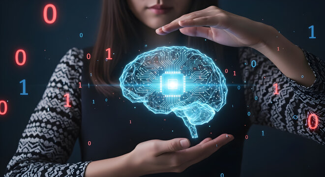 Digital Brain Technology Innovation Artificial Intelligence Concept