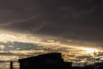 beautiful sky and clouds