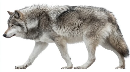 Gray wolf profile