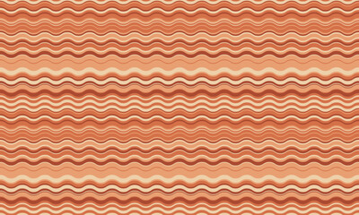 Abstract wavy stripes in earthy tones.  Perfect for backgrounds, textile design, or website decoration.  Evokes feelings of warmth, calmness, and natural beauty.  Versatile and modern design.