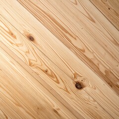 Fototapeta premium Detailed Wooden Texture Showing Diagonal Pattern with Natural Grain and Knots