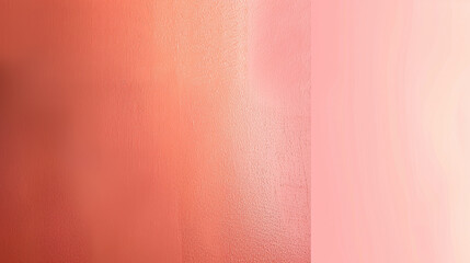 Soft gradient background transitioning from coral to light pink, creating warm and inviting atmosphere. Ideal for design projects or as subtle backdrop