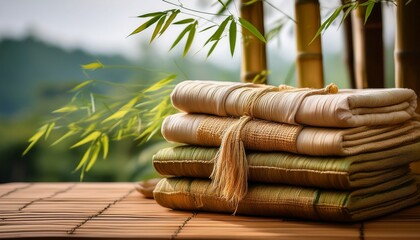 sustainable fashion materials and handmade handwoven bamboo fiber clothing lightweight eco friendly apparel made with bamboo fiber by skilled artisans