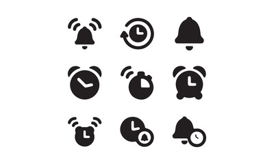 Time and Clock Line Icons. Editable Stroke. Pixel Perfect. For Mobile and Web.
