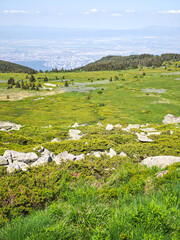 Panorama of Vitosha Mountain, Bulgaria