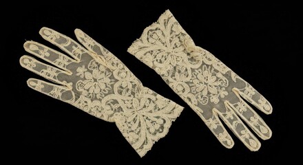 Vintage lace gloves (1)
