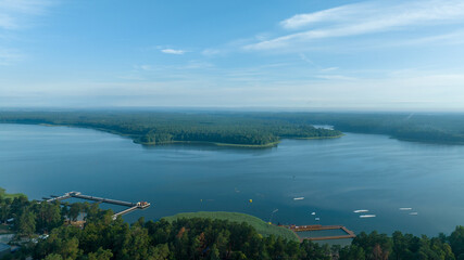 view of the river and blue sky