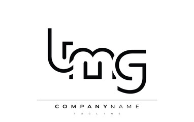 TMG abstract letter logo design. Modern Business Logo Design With Abstract Typography and Contemporary Style
