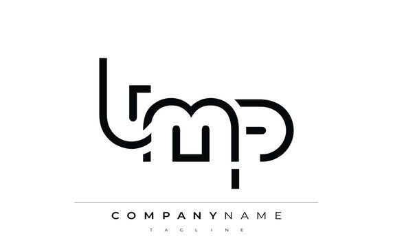TMP abstract letter logo design. Modern Business Logo Design With Abstract Typography and Contemporary Style