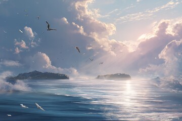 Obraz premium Music, Emotion and Background