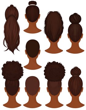Diverse hairstyles for women