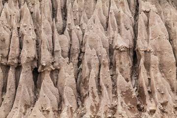 Marine terrace sand (Older Surficial Sediments). California State Route 1, Monterey County, California. Santa Lucia Range

