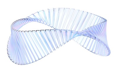 Abstract background design, futuristic glass shape, 3d render