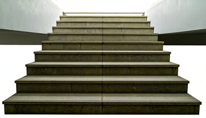 Stone Steps Leading To A Bright Light