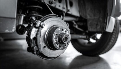 Car brake rotor and caliper repair