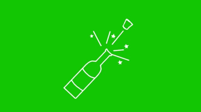 vector illustration of a wine