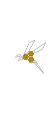 orange bee logo