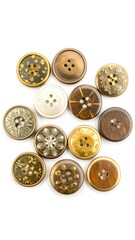 Fototapeta premium Assorted decorative buttons