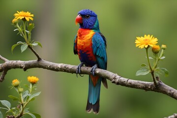 Obraz premium The most beautiful and colourful Birds.