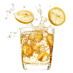 A dynamic explosion of fine matcha powder erupting from a green tea mochi dessert, symbolizing an intense burst of flavor.