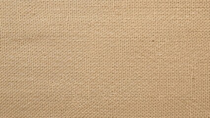 Fototapeta premium Natural burlap sack texture or brown canvas bag material close-up