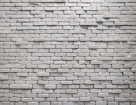 textured white brick wall with varying shapes and sizes creating a rustic yet modern look