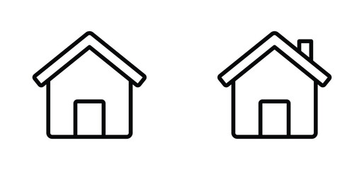 home icon vector. web homepage symbol vector	