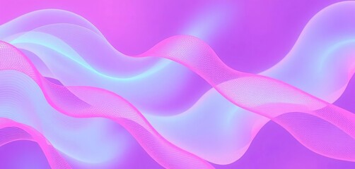 Abstract pastel wave background Pink, purple, blue flowing mesh design, dynamic, decor