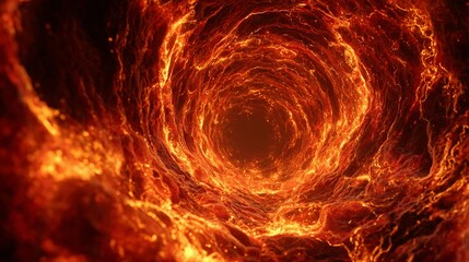 Fototapeta premium Fiery Tunnel/炎のトンネル6