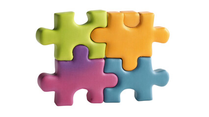 Colorful Interlocking Foam Puzzle Pieces for Educational Play