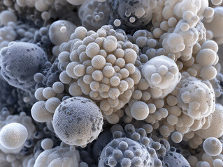 Cocci Cluster – Spherical Bacteria Composition

