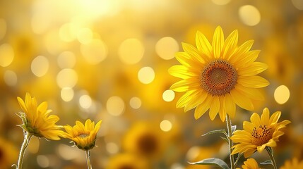 Fototapeta premium Stack of pancakes topped with chocolate sauce and nuts on a plate.