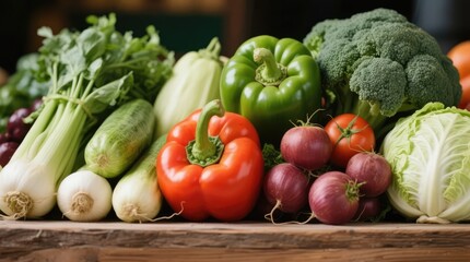 Fresh red tomatoes and green peppers are isolated on a white background, highlighting healthy vegetables and ingredients for a vegetarian diet