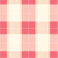 pink and white plaid pattern