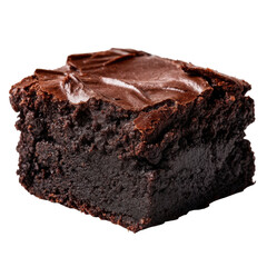 Deliciously Rich Chocolate Brownie with Fudgy Texture and Glossy Topping