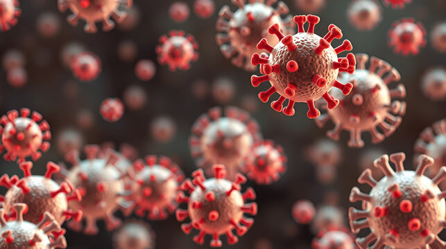Antibodies and the concept of Immunoglobulins as antibodies that attack cells of infectious viruses and pathogens as a 3D illustration