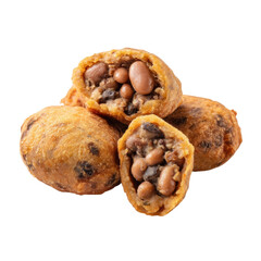 Delicious Homemade Bean Puffs with Savory Filling and Golden Crust