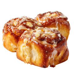 Freshly Baked Cinnamon Rolls with Sweet Glaze and Butter Finish