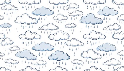 Cloudy rain pattern