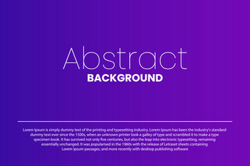 Deep royal blue merged with dark purple for a luxurious and bold feel