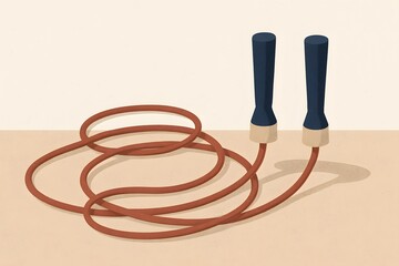 Jump Rope Fitness Workout Equipment for Cardio and Agility Training