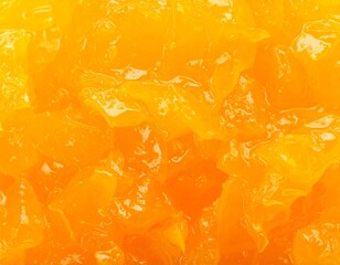 Macro photography of orange juice, cinematic lighting. High quality, detailed, with a compelling angle.

