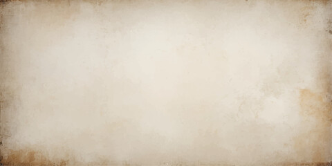 Old grunge paper texture background with vintage aged parchment and stained brown surface